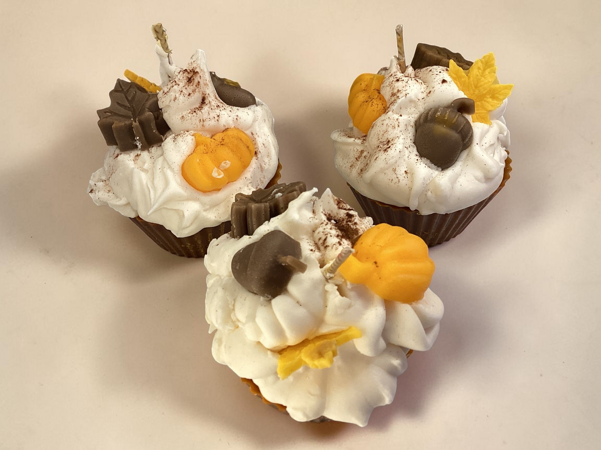 Cupcake pumpkin