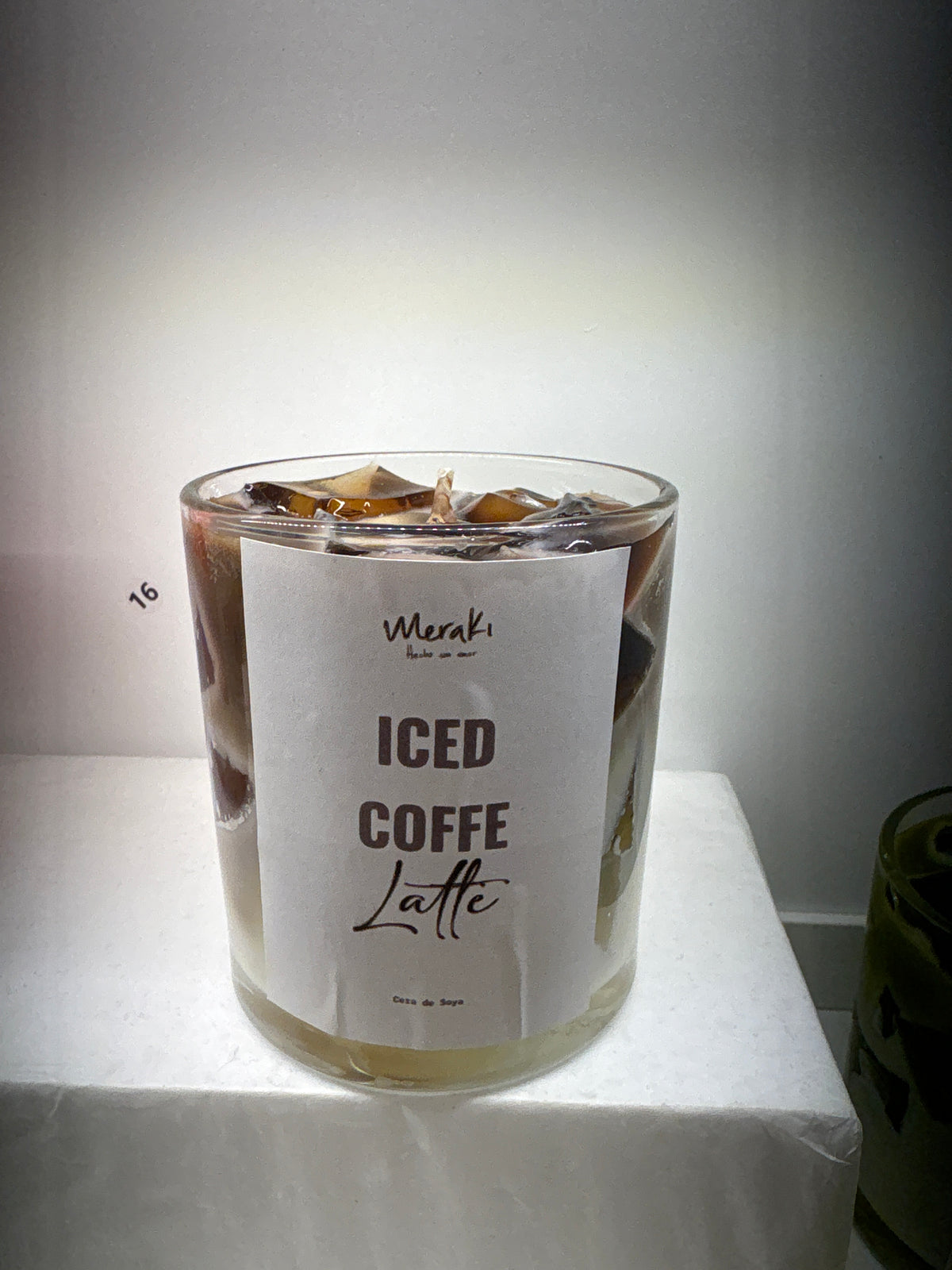 Iced coffe latte